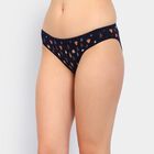 Ladies' Cotton Panty, Navy Blue, small image number null